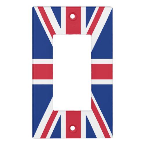 United Kingdom Flag Light Switch Cover