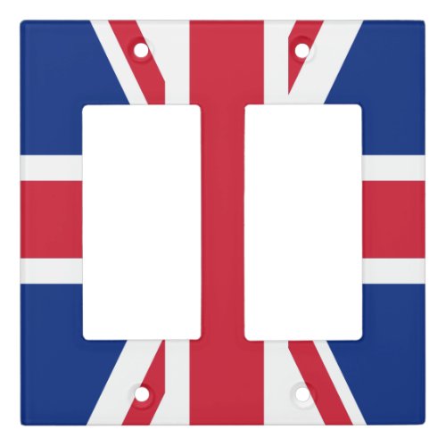 United Kingdom Flag Light Switch Cover