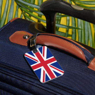 United Kingdom flag Luggage Tag