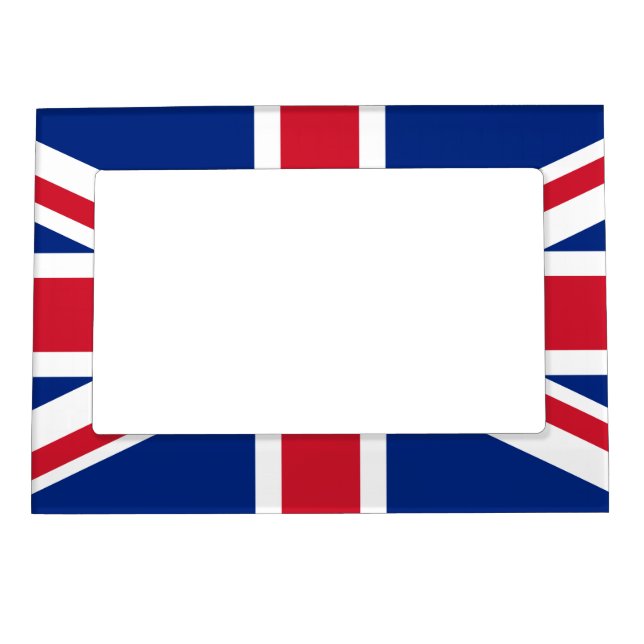 United Kingdom flag Magnetic Picture Frame (Front)