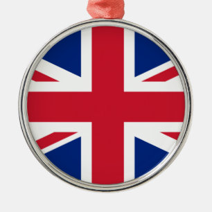 United Kingdom flag Metal Ornament