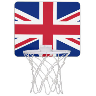 United Kingdom flag Mini Basketball Hoop