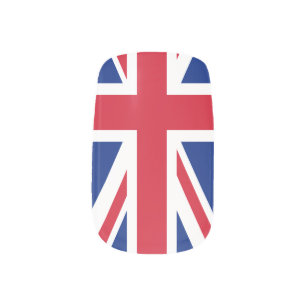 United Kingdom flag Minx Nail Wraps
