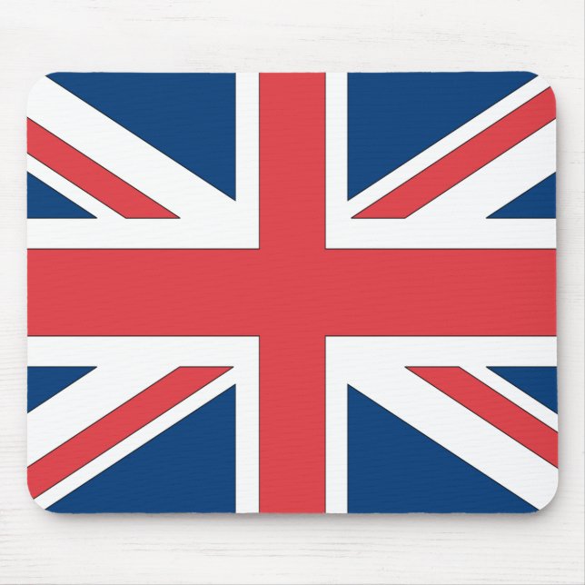 United Kingdom Flag Mouse Pad (Front)