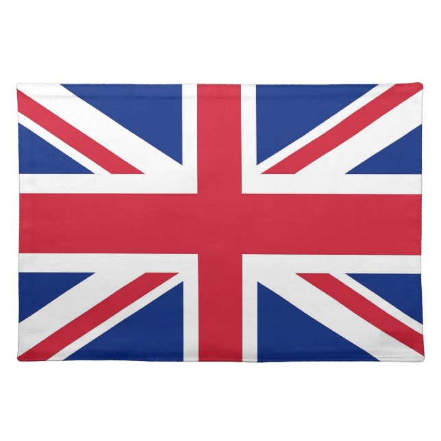 United Kingdom Flag on MoJo Placemat (Front)