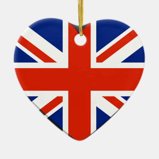 United Kingdom flag Ornaments (Front)
