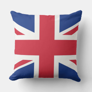 United Kingdom Flag Outdoor Pillow