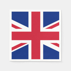 United Kingdom flag Paper Napkins