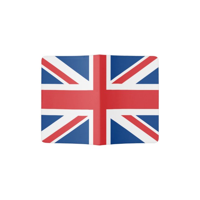 United Kingdom Flag Passport Holder (Opened)