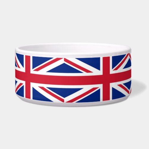 United Kingdom Flag Pet Bowl