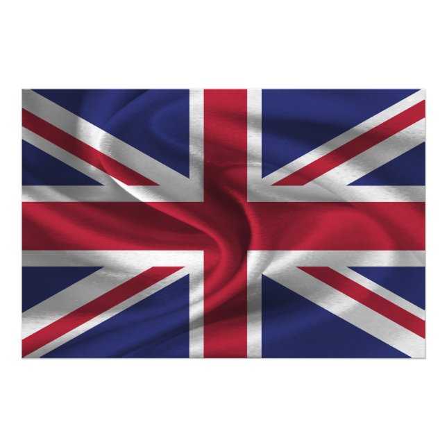 United Kingdom Flag Photo Print (Front)