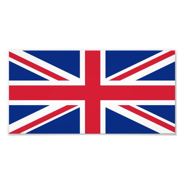 United Kingdom Flag Photo Print (Front)