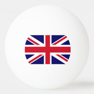 United Kingdom Flag Ping-Pong Ball