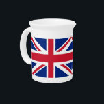 United Kingdom Flag Pitcher<br><div class="desc">Elevate your serving style with our exclusive pitcher featuring the flag of the United Kingdom! Crafted with meticulous attention to detail, this pitcher is more than just a functional piece; it’s a celebration of the United Kingdom’s rich heritage and cultural pride. The elegant design prominently displays the iconic Union Jack,...</div>