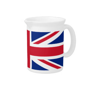 United Kingdom flag Pitcher