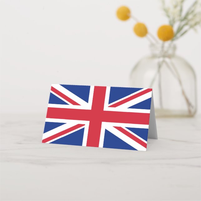 United Kingdom flag Place Card (Front)