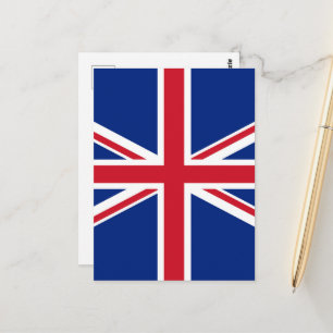 United Kingdom flag Postcard