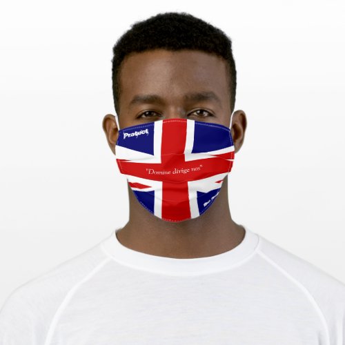 United Kingdom Flag Protect Be Safe Adult Cloth Face Mask