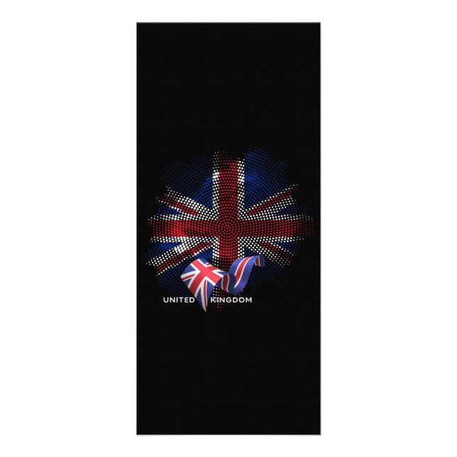 United Kingdom Flag Rack Card (Front)