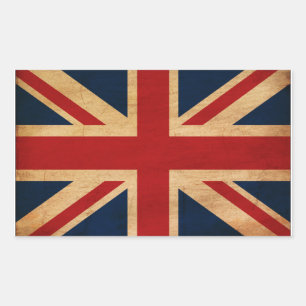United Kingdom Flag Rectangular Sticker