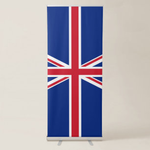 United Kingdom flag Retractable Banner