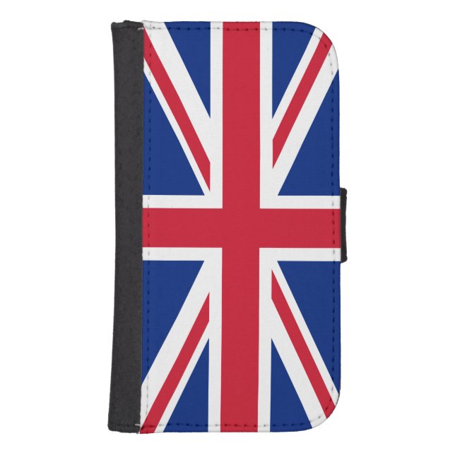 United Kingdom Flag Samsung Galaxy Wallet Case (Front)