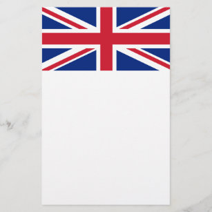 United Kingdom flag Stationery