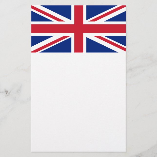 United Kingdom flag Stationery (Front)