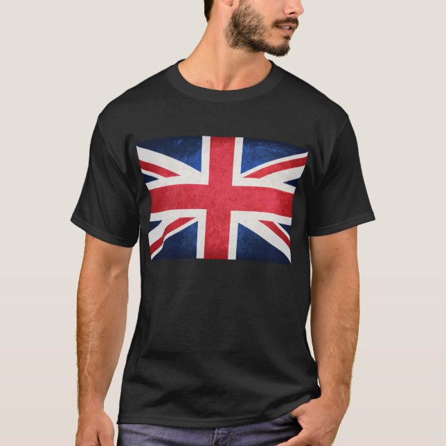 United Kingdom Flag; T-Shirt (Front)