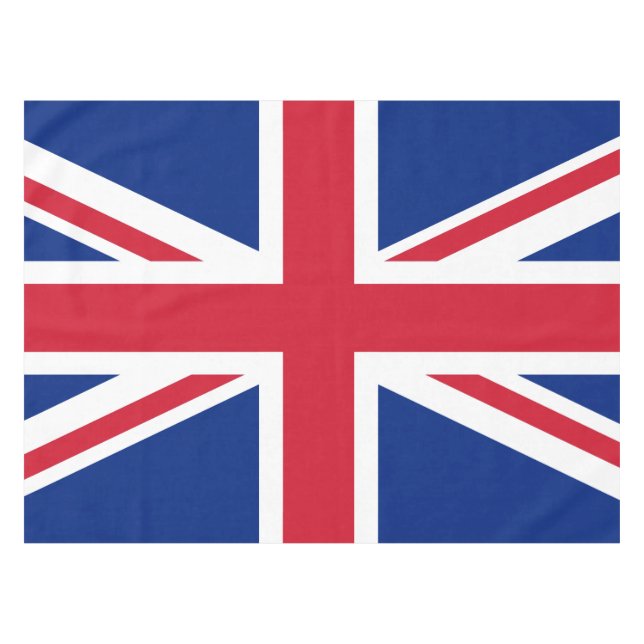 United Kingdom flag Tablecloth (Front (Horizontal))