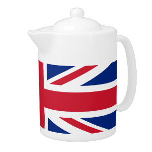 United Kingdom flag Teapot