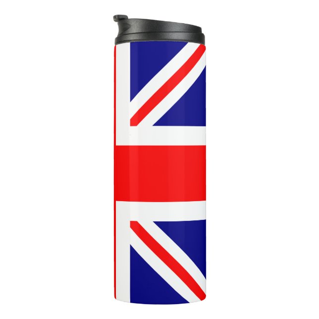 United Kingdom Flag Thermal Tumbler (Rotated Right)
