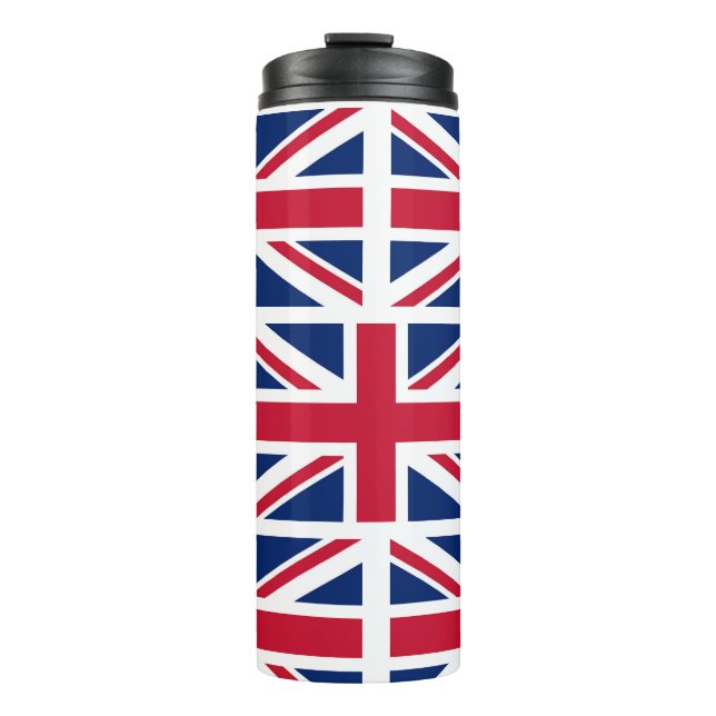 United Kingdom Flag Thermal Tumbler (Front)
