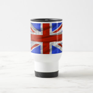 United Kingdom Flag Travel Mug