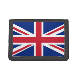United Kingdom flag Tri-fold Wallet