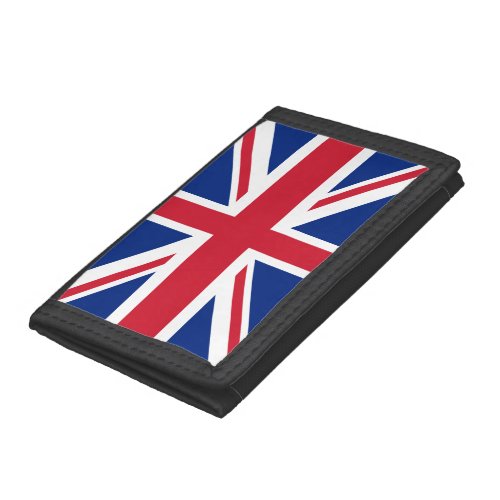 United Kingdom Flag Trifold Wallet