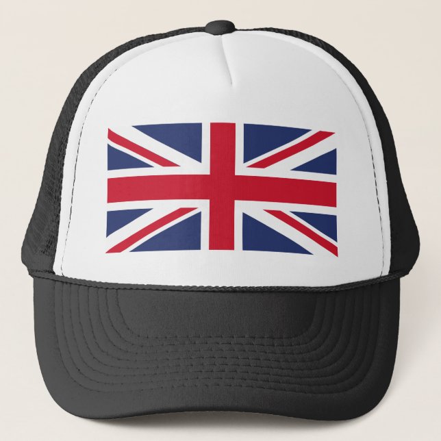United Kingdom Flag Trucker Hat (Front)