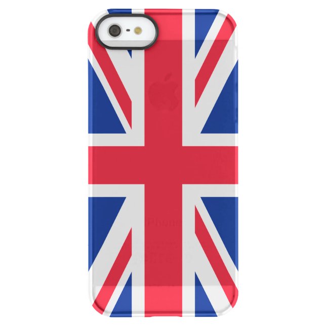 United Kingdom Flag Uncommon iPhone Case (Back)