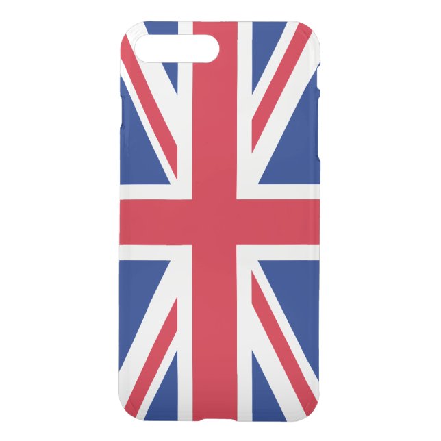 United Kingdom Flag Uncommon iPhone Case (Back)