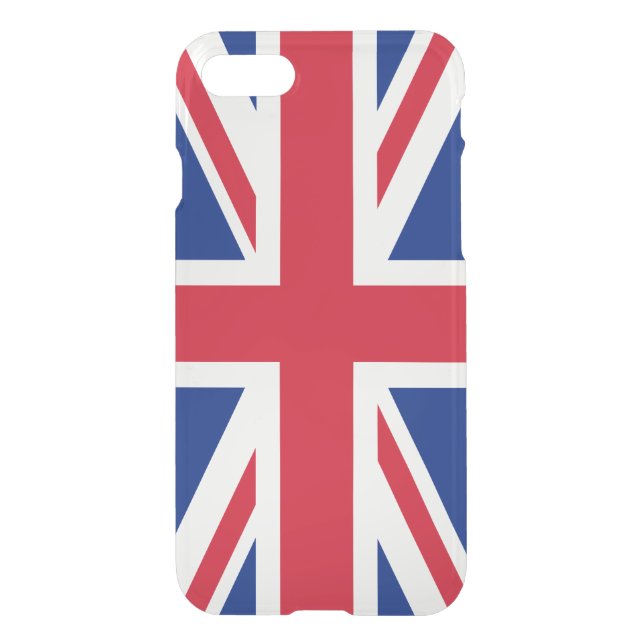 United Kingdom Flag Uncommon iPhone Case (Back)
