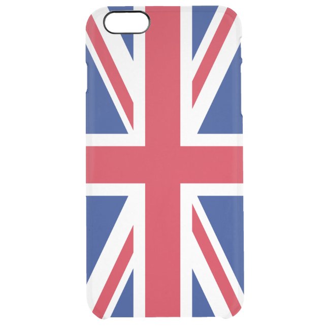 United Kingdom Flag Uncommon iPhone Case (Back)
