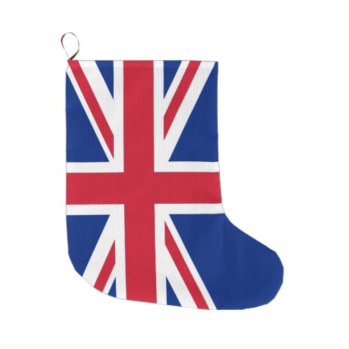 United Kingdom Flag Union Jack Large Christmas Stocking