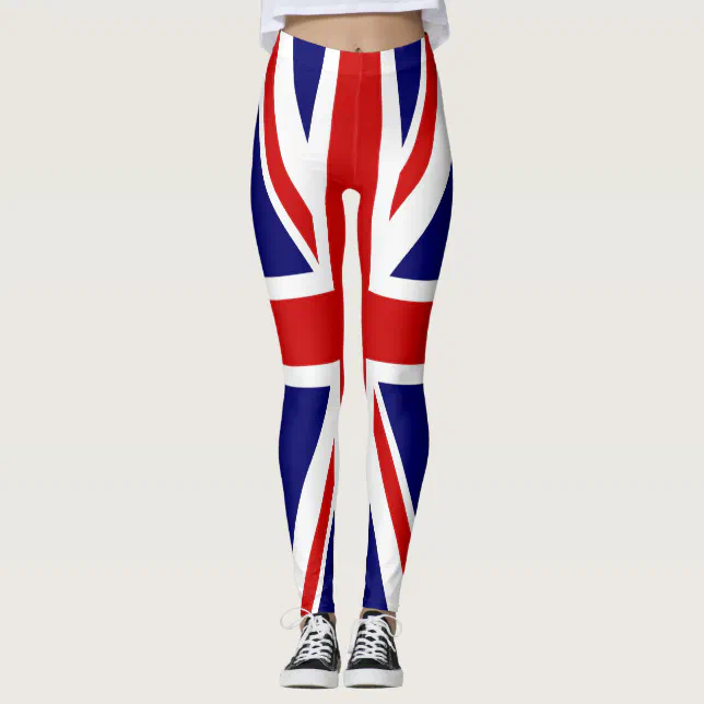 United Kingdom Flag / Union Jack Leggings | Zazzle