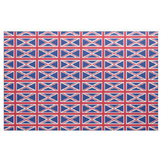 United Kingdom flag Union Jack pattern Fabric