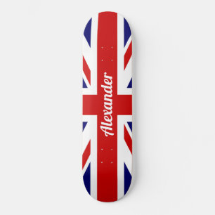 United Kingdom Flag / Union Jack Personalised Skateboard