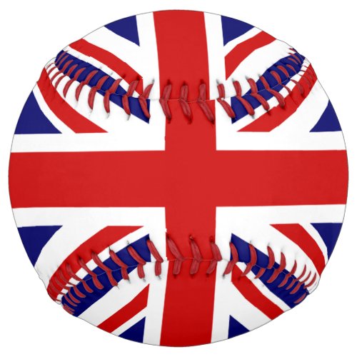 United Kingdom Flag  Union Jack Softball