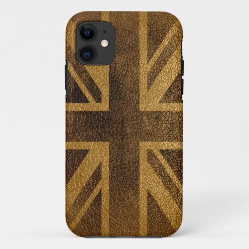 united kingdom flag vintage 2 iPhone 11 case