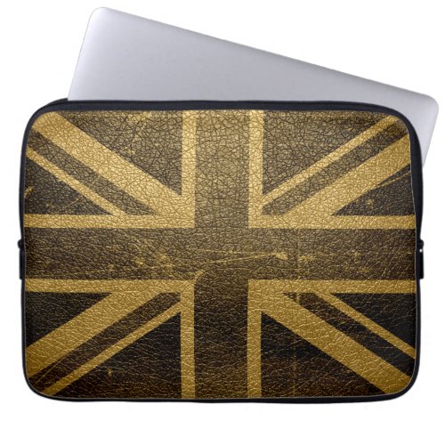 United Kingdom Flag Vintage 2 Laptop Sleeve