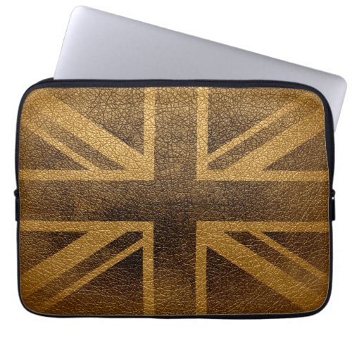 United Kingdom Flag Vintage 3 Laptop Sleeve