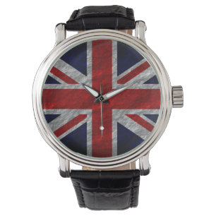 United Kingdom Flag Vintage 3 Watch